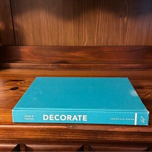 Blue Decorate Coffee Table Book